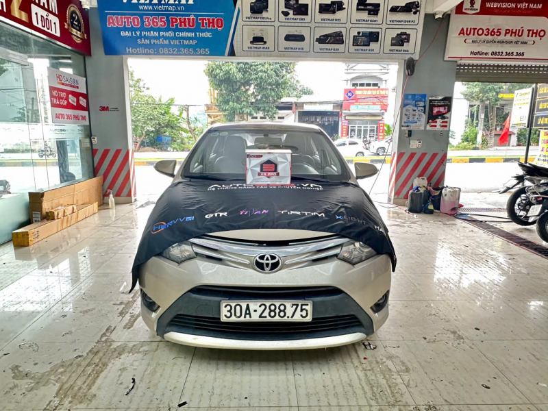 Độ đèn nâng cấp ánh sáng Bi gầm X3 pro cho Toyota Vios